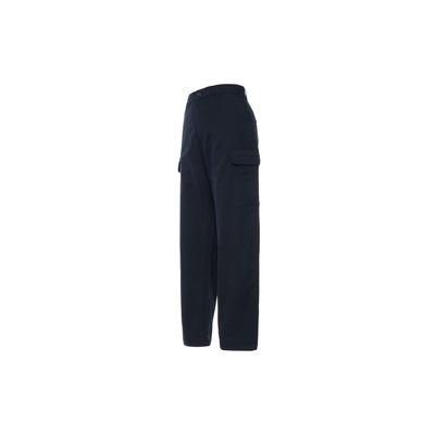 Straight Leg Solid Color Work Pants Men Bottoms Navy 461602-69
