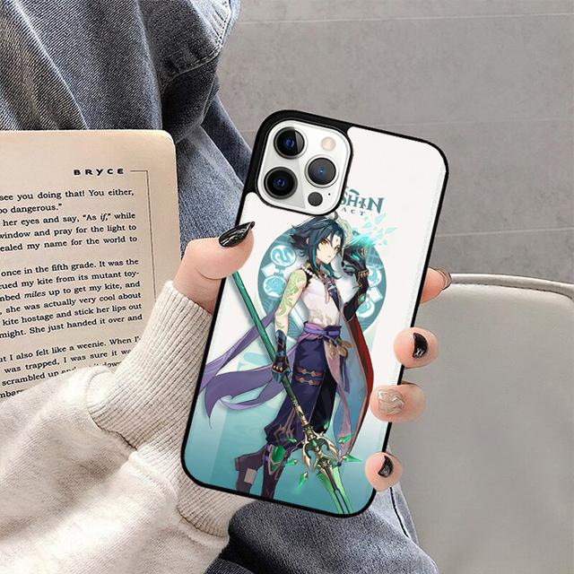 Genshin Impact Xiao Phone Case For iPhone 17 Air 16 Plus Max 15 14 13 12 Pro Max Cover Shell