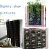 Vertical Hanging Garden Planter Flower Pot Pouch Layout Waterproof Wall Mount Hanging Flowerpot Bag Indoor Outdoor