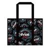 [Okinawa Moon] Orion Beer Draft Can Logo Souvenir Bag, Okinawa Souvenir, Handbag, Shopping, Commuting, School, Black, Sticker Included
