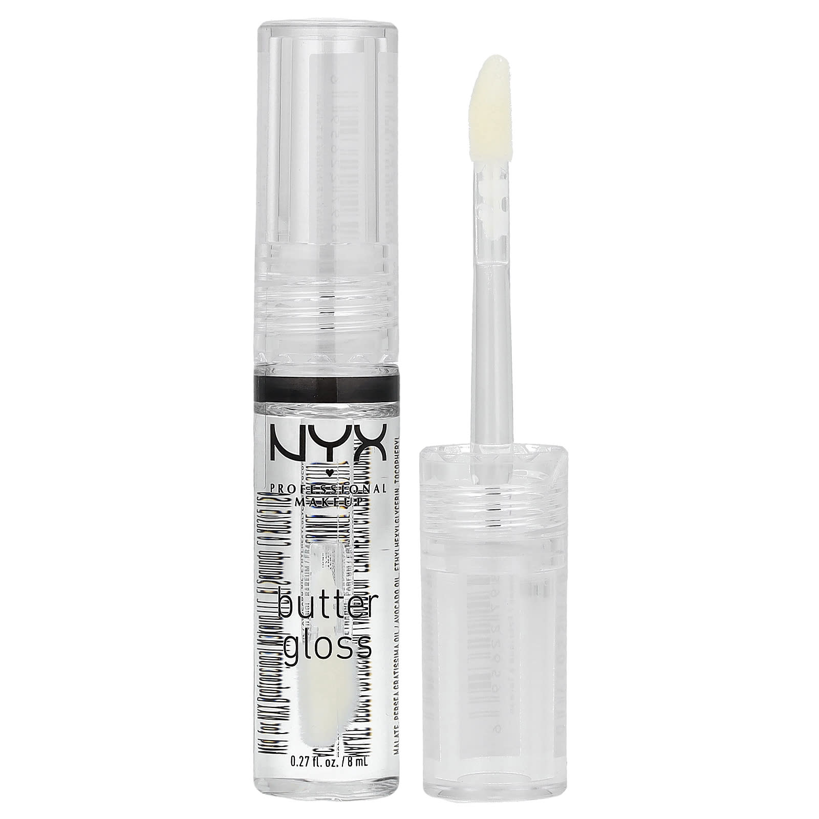

NYX Professional Makeup, Butter Gloss, Lip Gloss, 54 Sugar Glass, 8ml (0.27oz)