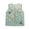 Summer Elegant New New Chinese Style Heavy Craft Embroidery National Style Sleeveless Design Vest + Skirt Set for Women P1111