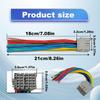 Pleoos Door Connector Pigtail Wire Harness Front Driver Or Passenger Only Compatible with Honda Civic EK CRV Prelude Acura