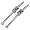 2pcs RC Stainless Steel Front CVD Driveshaft Axle Set for LOSI LMT Solid Axle 18 Monster Truck