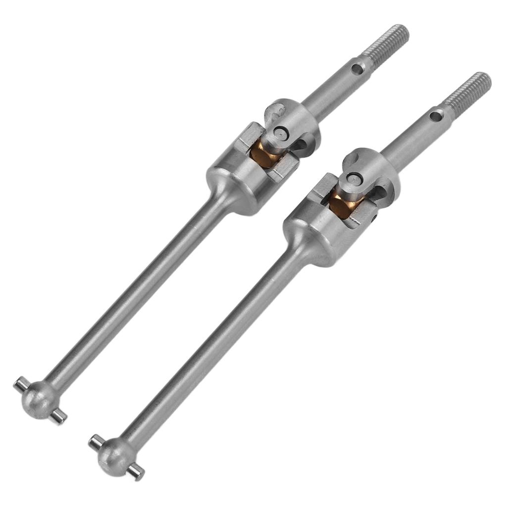 2pcs RC Stainless Steel Front CVD Driveshaft Axle Set for LOSI LMT Solid Axle 18 Monster Truck