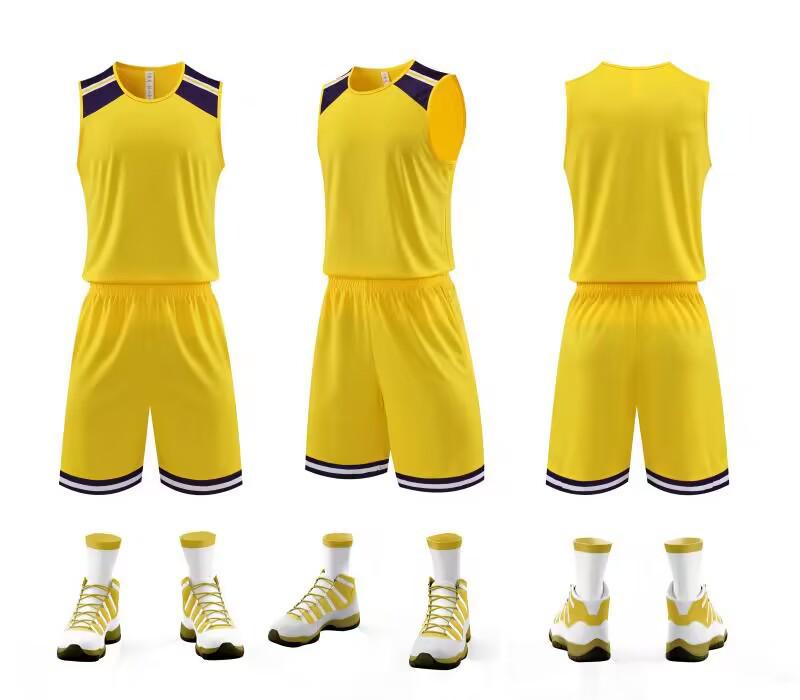 Children's Basketball Quick-Dry Jersey Set for College Competition