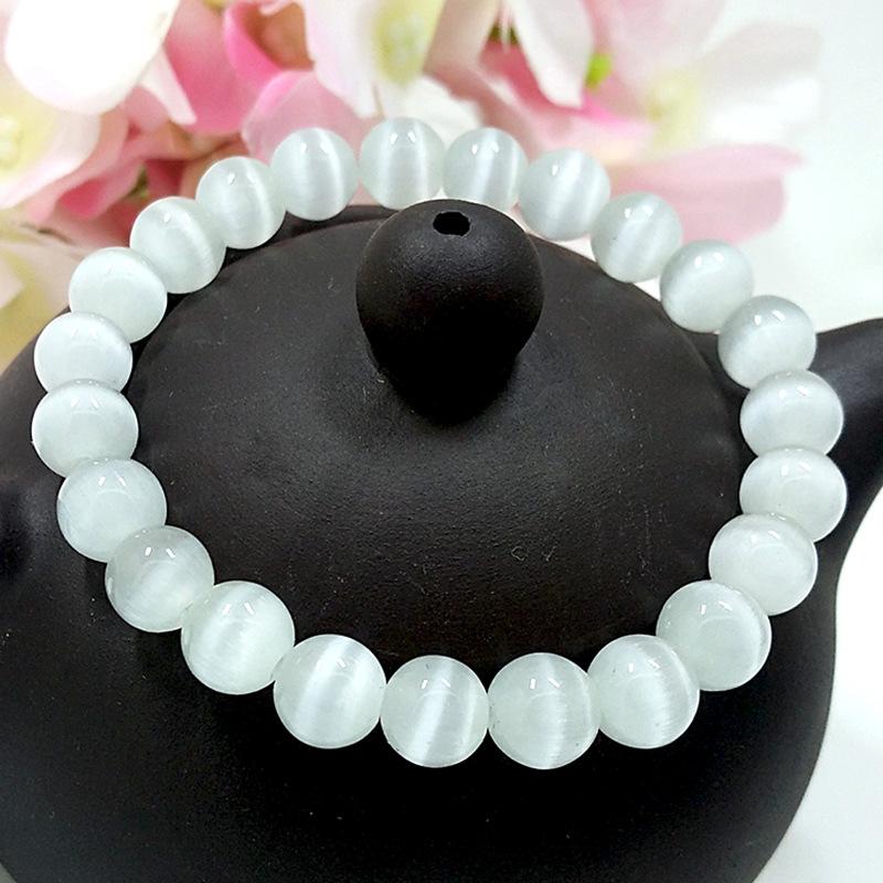 Crystal bracelets for women, obsidian tiger's eye stone, golden sand red agate bracelets, small accessories, Yiwu small commodities