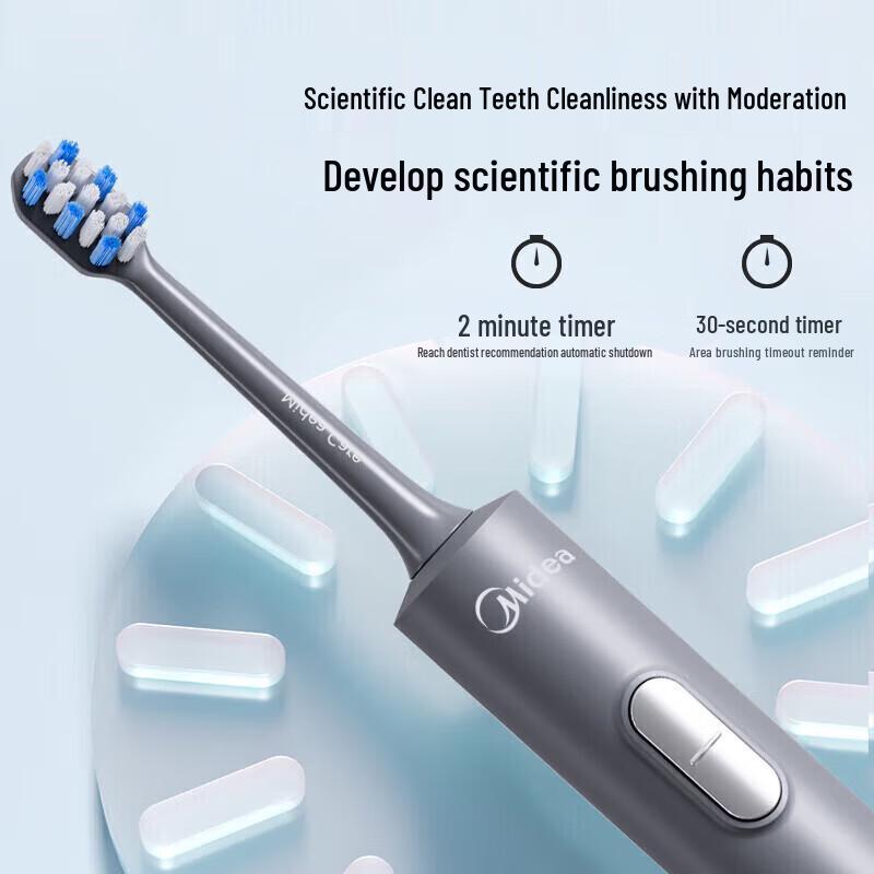 Midea S1PX Sonic Electric Toothbrush CN Plug (adapter Included)