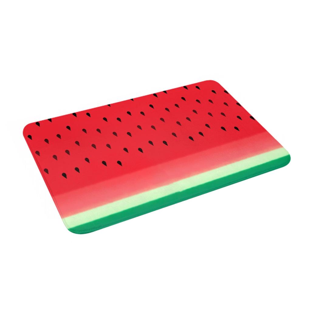 Street Hip-Hop Watermelon Stripes Front Door Floor Entrance Mats Indoor Bath Kitchen Doormat Toilet Carpet Rug