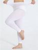 1 Pair Women White Leggings Stretchy Footless White Tights Pantyhose Stockings Women'S Socks