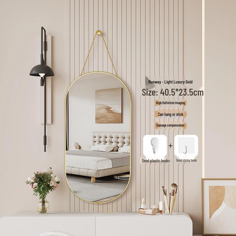 Star City Wall-Mounted Vanity Bathroom Mirror for Dormitories