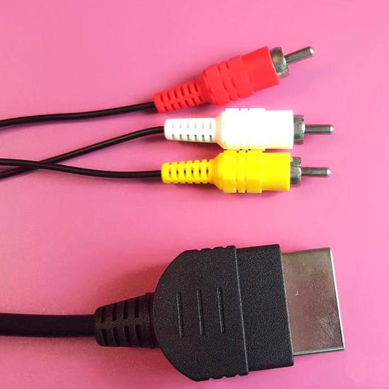 1,8m Audio-Video-Kabel 3 Cinch Composite AV Home TV-Kabel