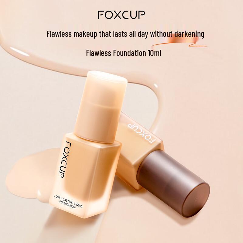 FOXCUP Long-Lasting Concealing Foundation (Travel Size)
