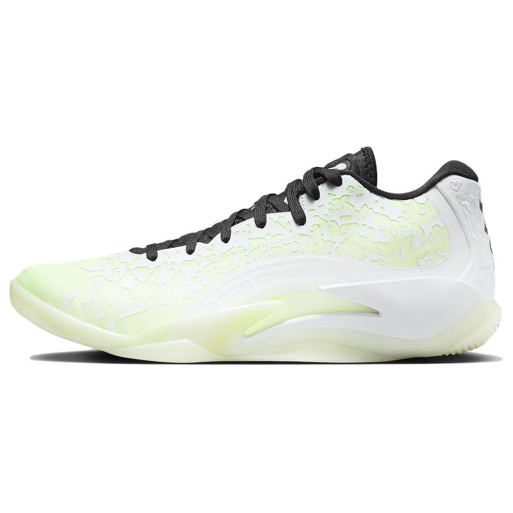 Air Jordan Zion 3 No Guts Men Sneakers White Black Barely-Volt DR0675-110