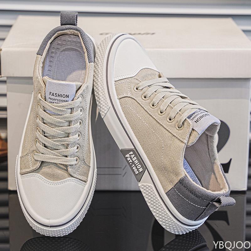 Lightweight Breathable Men Shoes Canvas Shoes Comfortable Plus Size Wear Resistant Fashionable Men Casual Sneakers