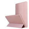 Case for iPad 10.2 (2020) - Silicone+Leather/PU, Rose Gold, Auto Wake/Sleep