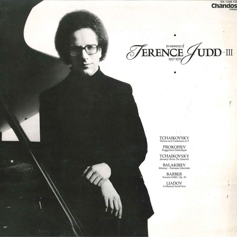 

LP Record TERENCE JUDO - III OX1246 CHANDOS Japan Obi Classical Used