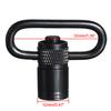 Swivel Mount Push Button Rail Mounted Quick Release QD Sling Mount Rings Adapter Detachable Swivel Loop Sling Accessory
