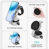 Trending Products New Arrivals Retractable Data Cable Foldable 25W Fast Charger 3 in 1 Magnetic Charger Holder for iphone 16 15