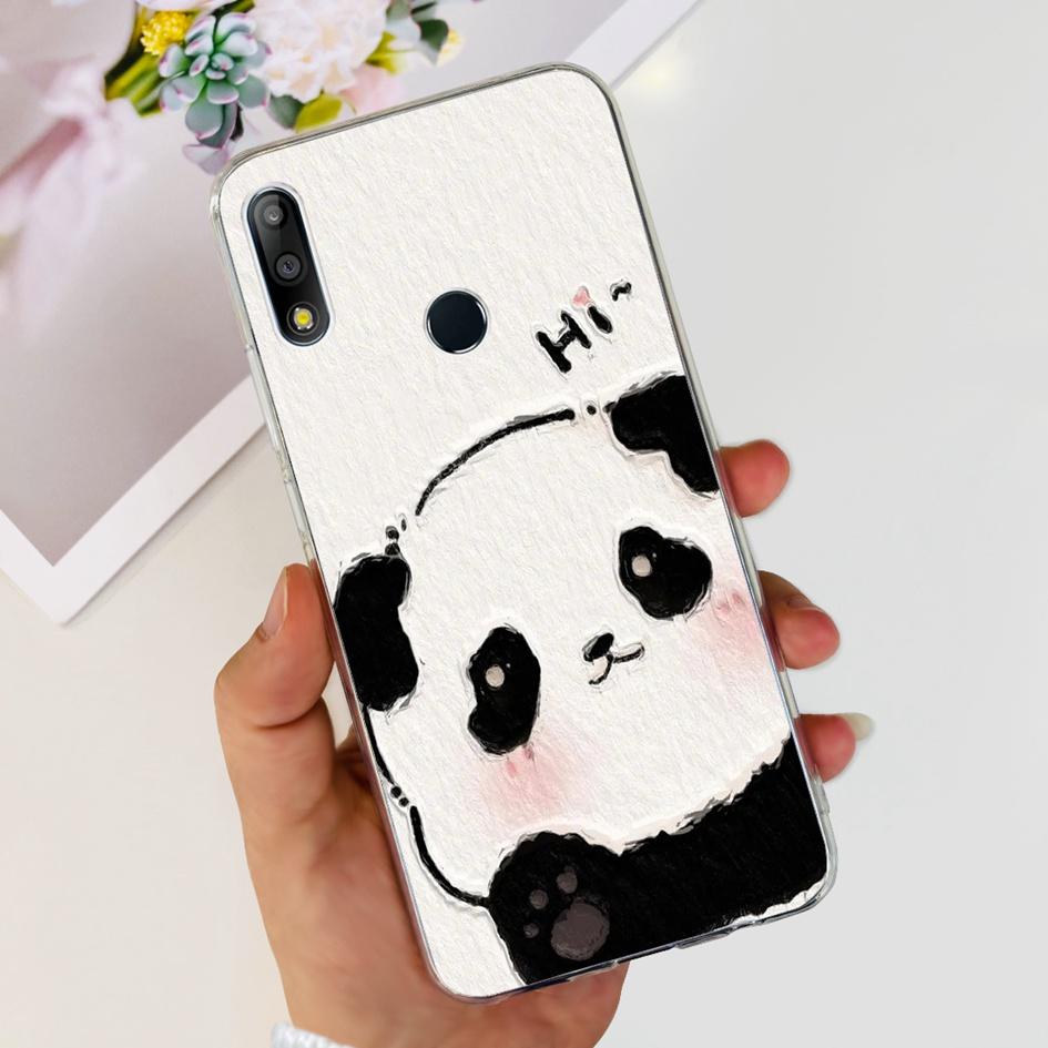 Pouzdro na telefon pro Asus Zenfone Max Pro M2 ZB631KL ZB633KL ZB630KL Pouzdra Silikonové Měkké Průhledné Kryt pro Asus X01BDA X01AD X01BD Funda