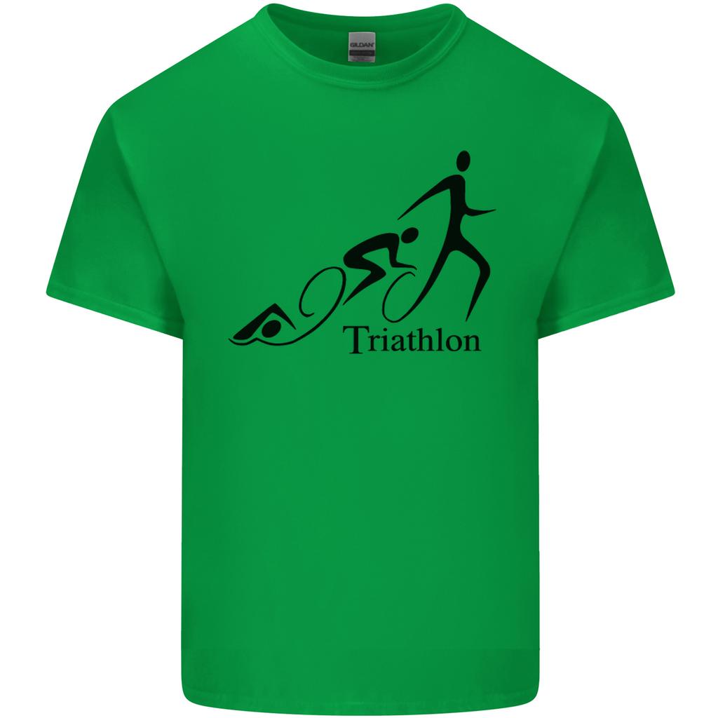 Triathlon Running Swimming Cycling Unisexs Light Cotton TShirt