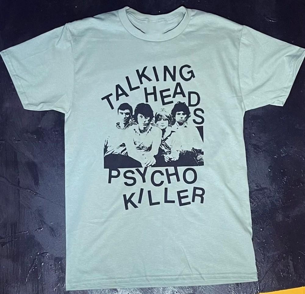 

alking Heads Album Tshirt White Short Sleeve S to 5XL Unisex T-Shirt S