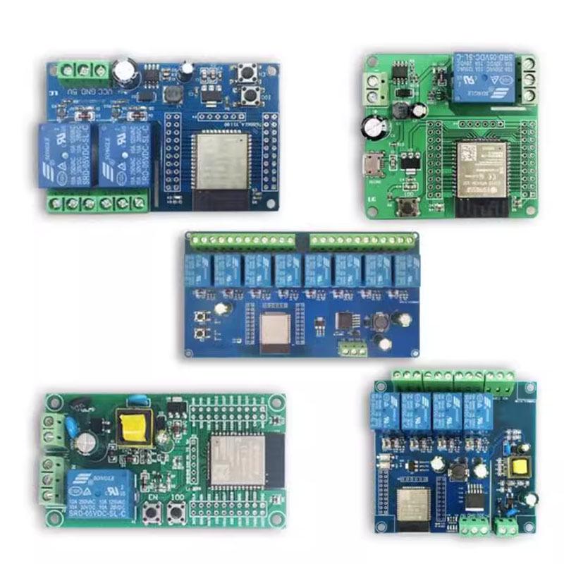 ESP32 WiFi Bluetooth BLE Relais Module (Enkel, Dubbel, 4, 8 Kanaal) voor Secundaire Ontwikkeling