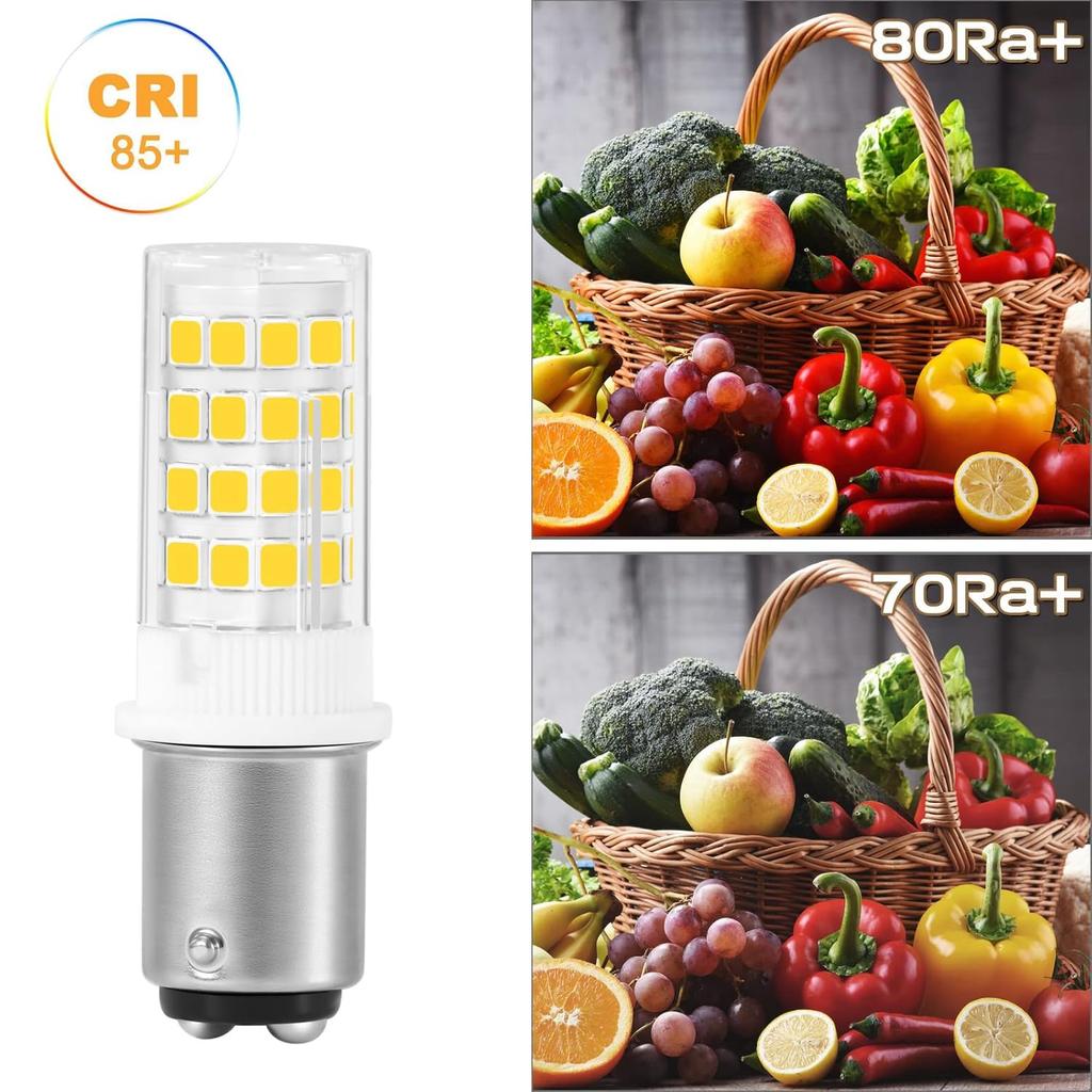 S25 LED Bulb, Double, BA15D, 12V24V Compatible, 4W, B15D, Navigation Light, Marine Lighting, RV Interior Light, Compatible with 1157, 1076, 1142,