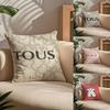CRAFTED WITLOVE T-touS-s Pillow Case Comfort Sofa Bed Silky Elegant Invisible Zipper Custom Decorative Cushion Cover