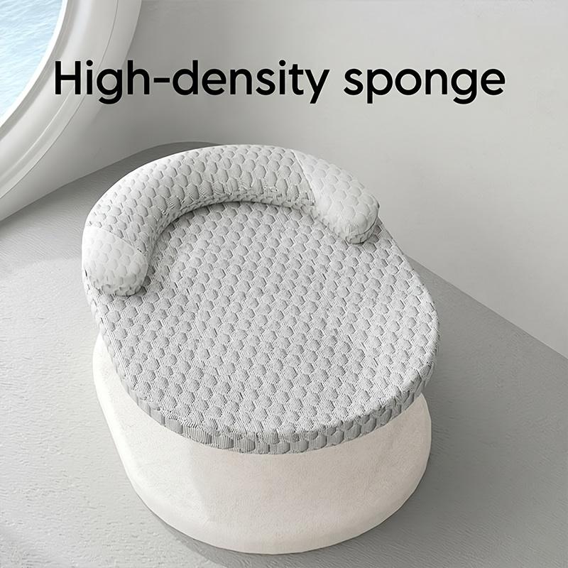 Orthopedic Cooling Dog Bed, Breathable Summer Pet Bed with Raised Edge, Soft Washable Dog Bed Mat for Small To Medium Dogs And Cats