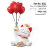 Maneki-Neko Lucky Cat Key Holder Entryway Organizer