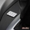 Aluminum 5-speed shift pattern plate slash cut silver shift pattern