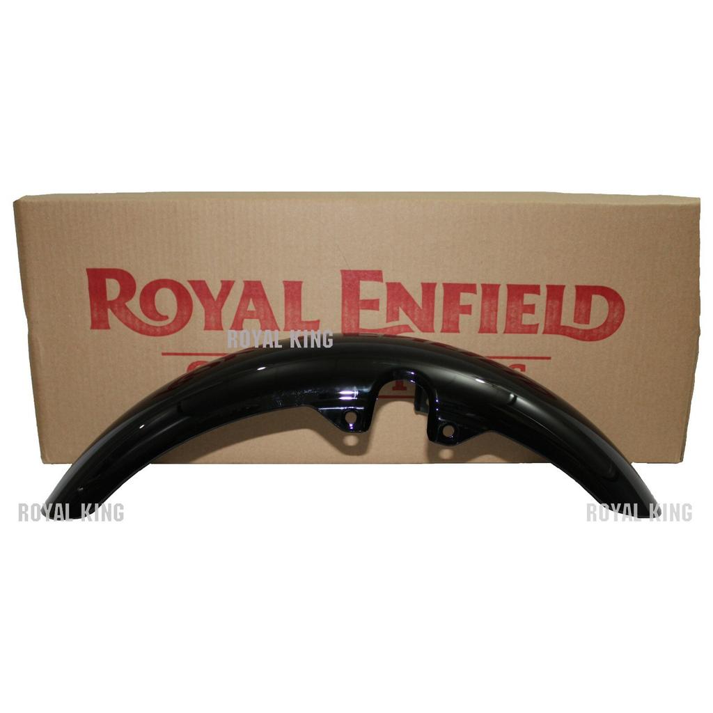 Royal Enfield Meteor 350cc "Front Mudguard Assembly" Glossy Black