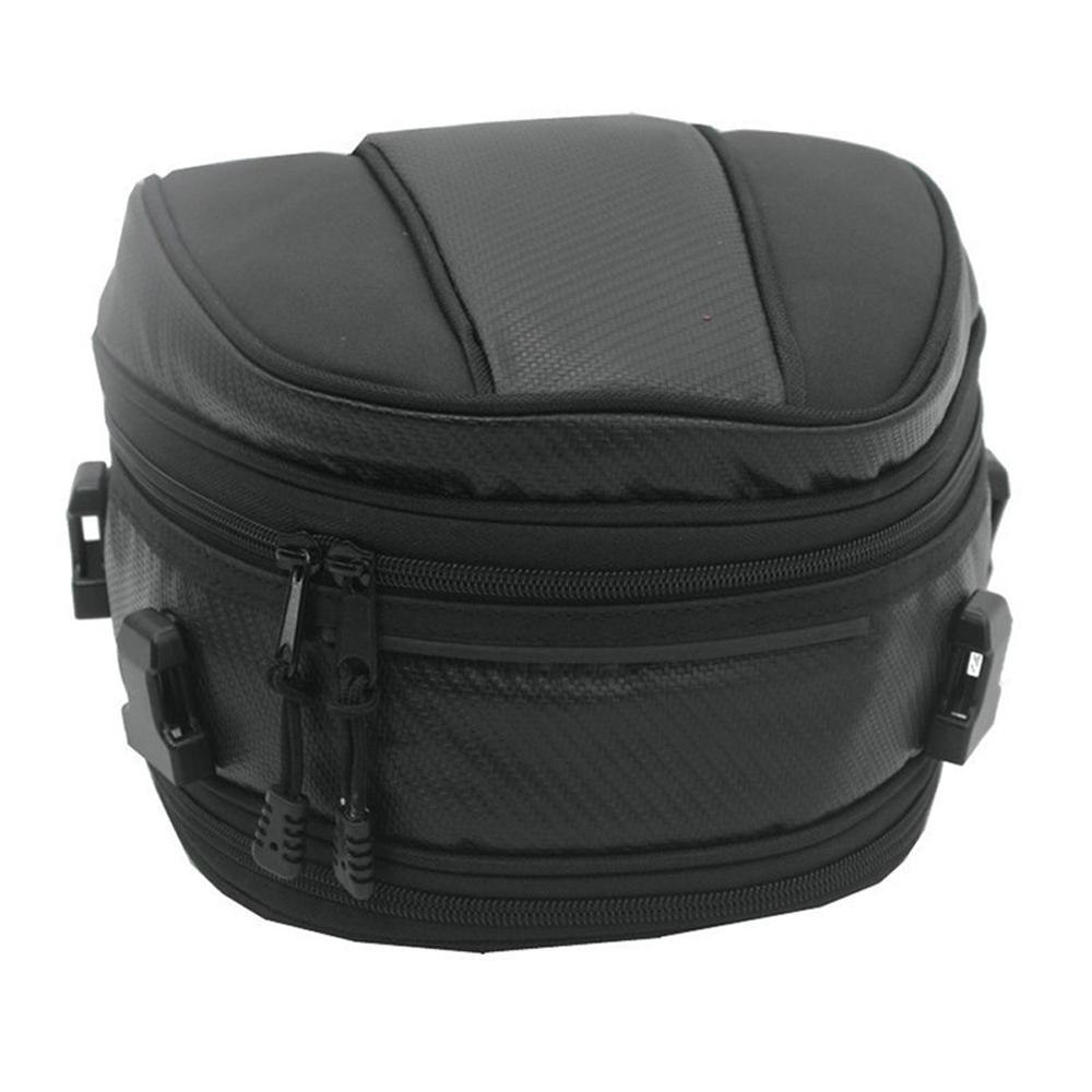 Motorcycle Tail Bag Multifunctional Motorbike Backseat Bag Rear Seat Luggage Storage Bag with