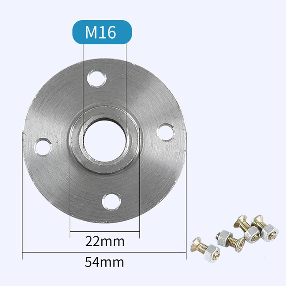 Flange M10 M14 M16 For Connecting Saw Blade Cutting Disc With Angle Grinder Cutting Saw Blade Positioning Plate Power Tools