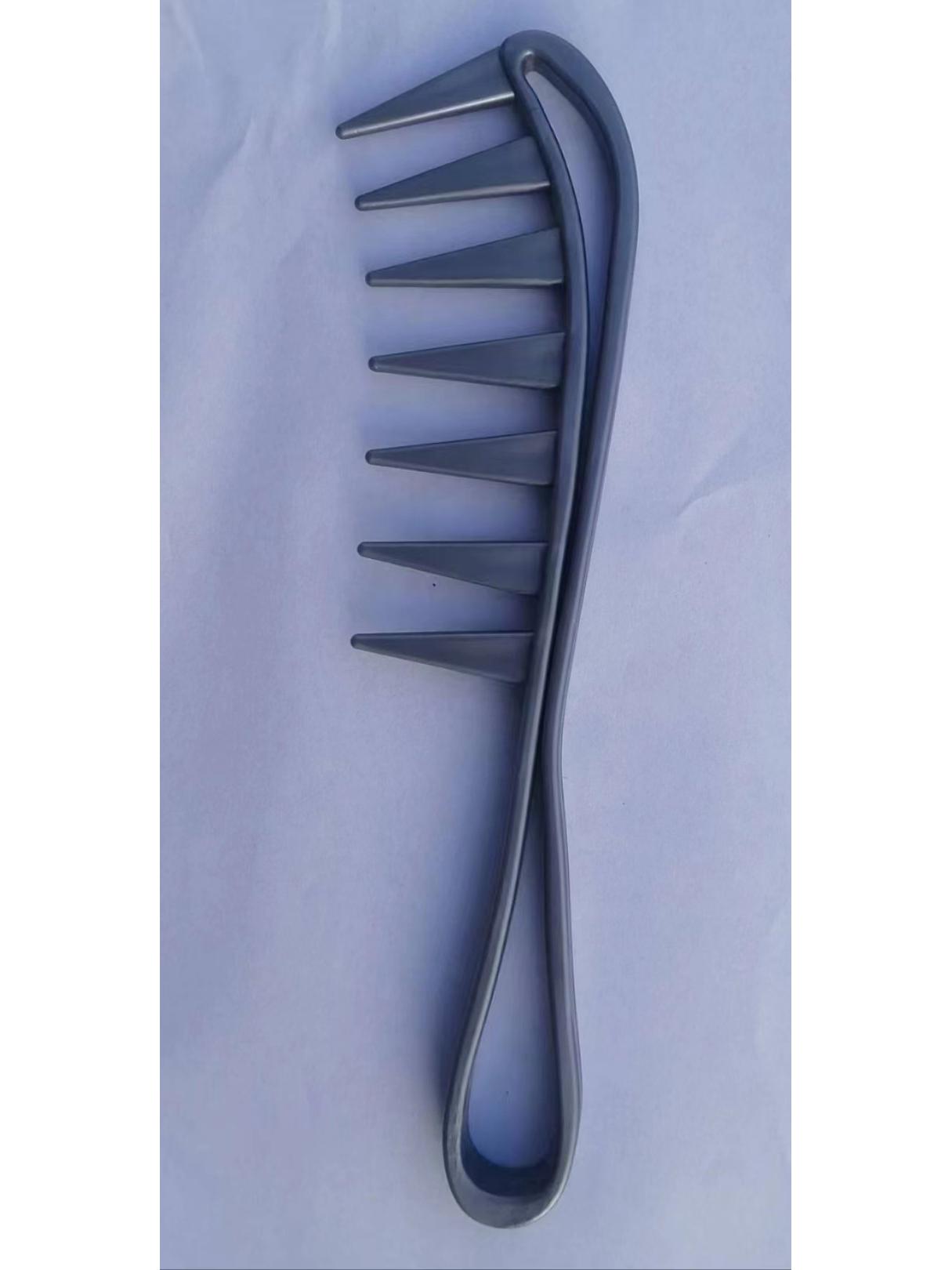 

Мужская расческа для волос Fishbone с крупными зубцами и ручкой