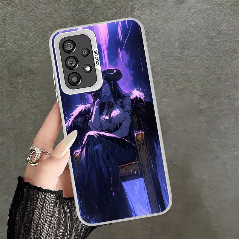 Albedo O-Overlords Anime Shockproof Phone Case for Samsung A17 A16 A15 A14 A37 A57 A36 A56 A26 A35 A55 A25 A34 A54 A24 A13 A23 A