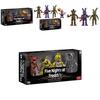 Adorable 4pcs Fnaf Pizza Simulator Action Figures Ideal For Cake Toppers And Ornaments