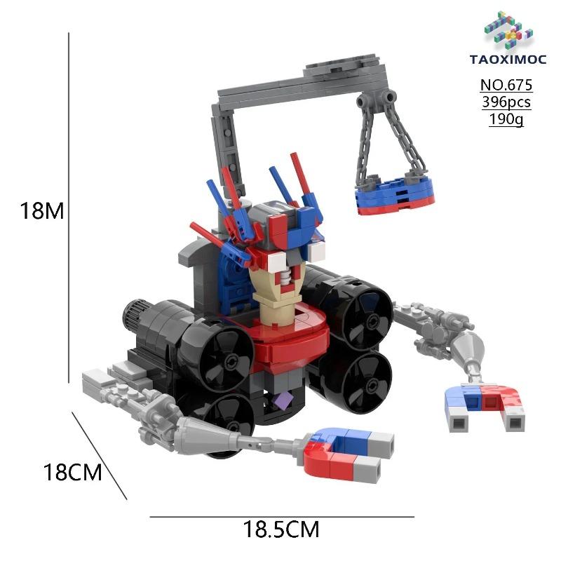 Aggiorna Titan Tv Man Skibidi Toilette Blocchi da costruzione Orologio Drill Man Speakerman Cameraman Drillman Speakerman G Man Astro Toy