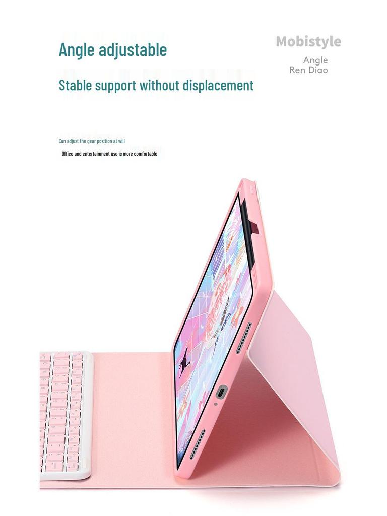 Redmi Pad Pro 12,1" Tablet-Hülle mit Bluetooth-Tastatur & Stifthalter für Xiaomi Poco