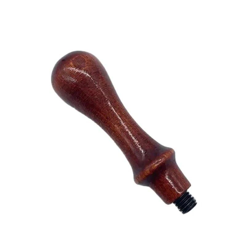 1 Pcs Lacquer Seal Wooden Handle DIY Handicraft Tool Retro Envelope Sealing Handle Wax Tool 8X2cm Roller Stamp Decoration