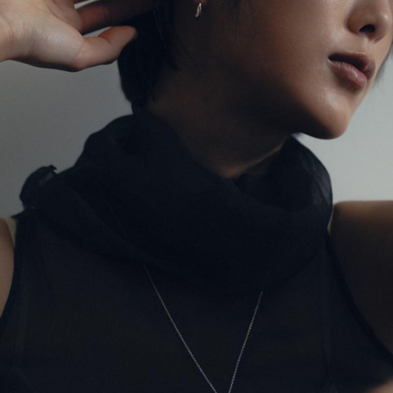 KODO Duo drop Pendant Necklace