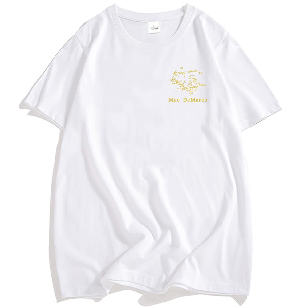 One Wayne G T-Shirt Mac DeMarco Guitar Album Graphic Tshirts Short Sleeve O-neck Male T Shirt Streetwear Unisex Cotton Soft Tees XSold 1500₽