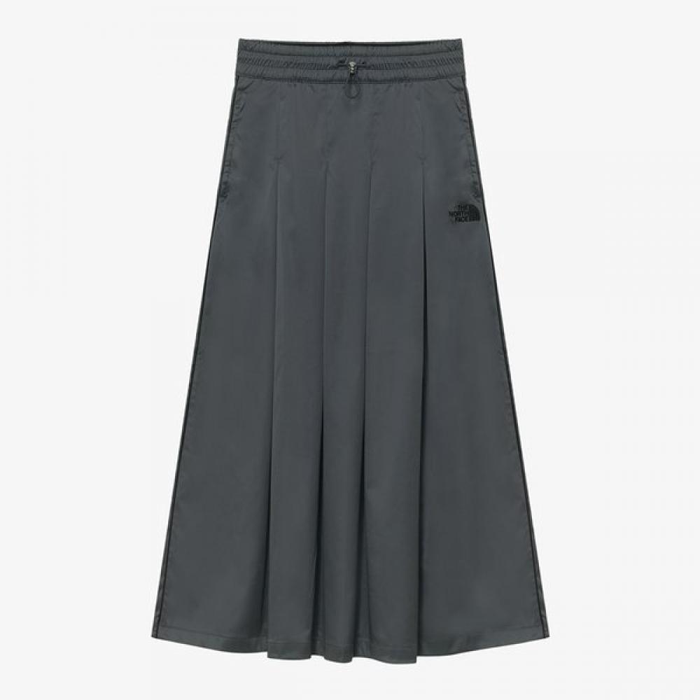 The North Face Women S Satin Flare Skirt Charcoal Grey Nk6nr31k CHARCOAL GREY/65
