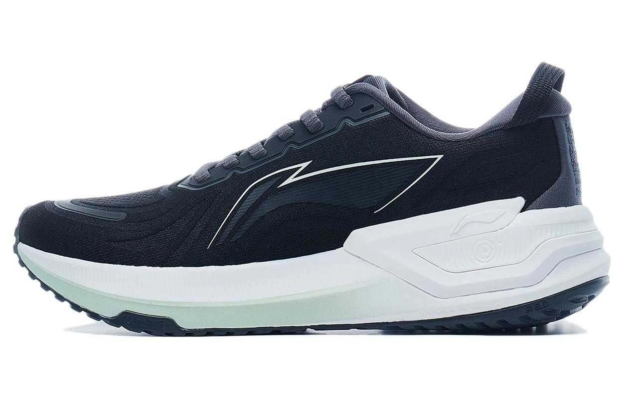 Li Ning YueYing 3.0 Удобная амортизация Нескользящая поддержка Низкие Беговые кроссовки Женские Черные ARHT020-10 36
