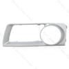 51117312595 51117312596 Front Bumper Fog Light Lamp Trim Silver Frame Cover Cap Shell Lid For BMW X6 E71 2012 2013 2014