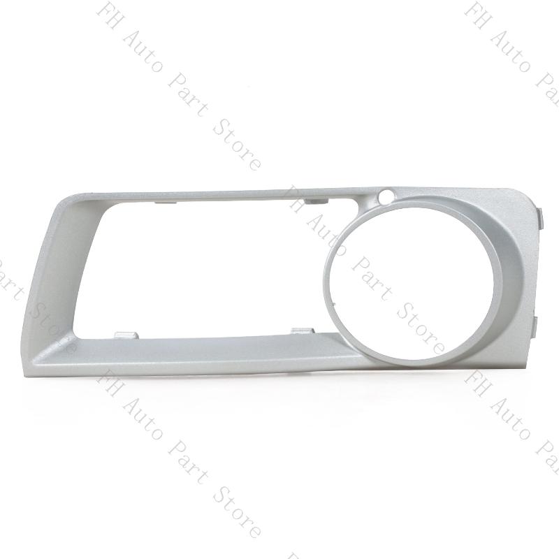 51117312595 51117312596 Front Bumper Fog Light Lamp Trim Silver Frame Cover Cap Shell Lid For BMW X6 E71 2012 2013 2014