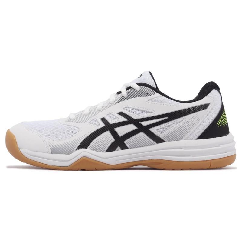 

ASICS Upcourt 5 White Black Yellow Sneakers 1071A086103 42.5 белый