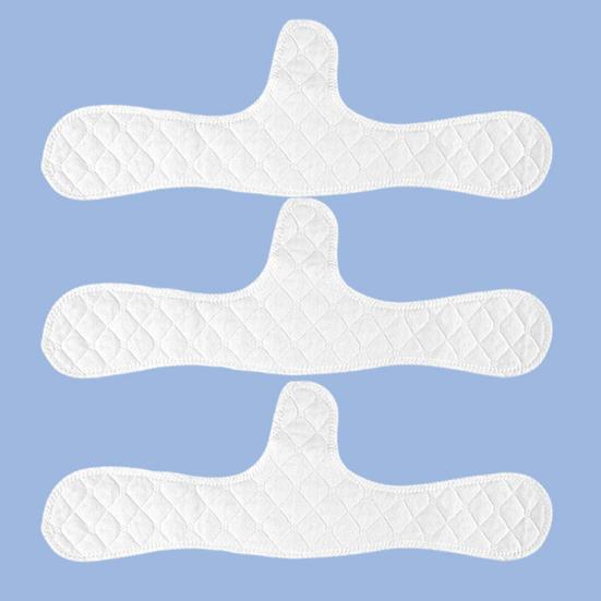 3 Pièces Doublure de Soutien-gorge Réutilisable Lavable Coussinets Absorbants de Sueur Sous la Poitrine Femmes Odeur