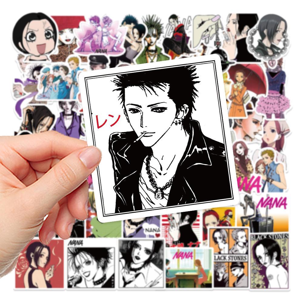 10/30/50pcs Cool NANA Anime Stickers Waterproof Graffiti Stationery Phone Classic Japanese Manga Decals Toys Gifts